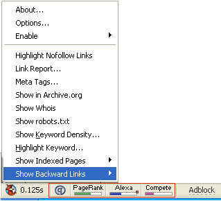 SearchStatus addon