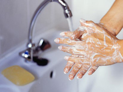 wash hands swine flu