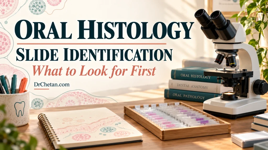 oral histology slide identification